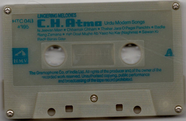 C.H. Atma : Lingering Melodies (Cass)