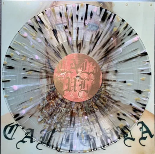 Lingua Ignota – Caligula - Clear With Pink / Black / Gold Splatter