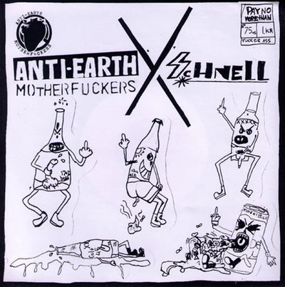 Anti-Earth Motherfuckers / Schnell – No Title (VG/G+)