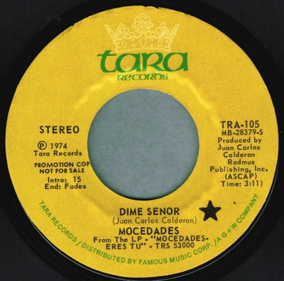 Mocedades – Dime Senor