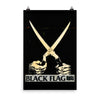 BLACK FLAG COLLAGE POSTER