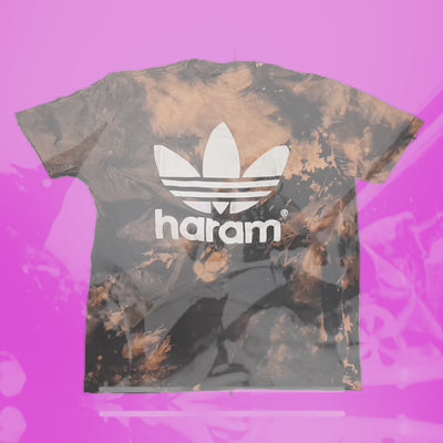 DJ HARAM - LIMITED EDITION DISTRESSED AND DYED SHIRT